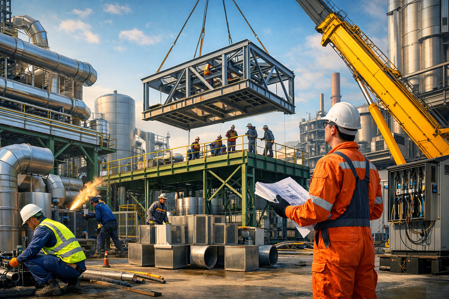 ハンガリーで設備導入を成功に導く